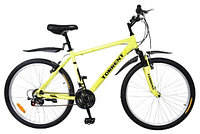 Велосипед внедорожный Torrent City Cruiser (18 скоростей, колеса 26д, рама сталь 18", Green-Yellow)