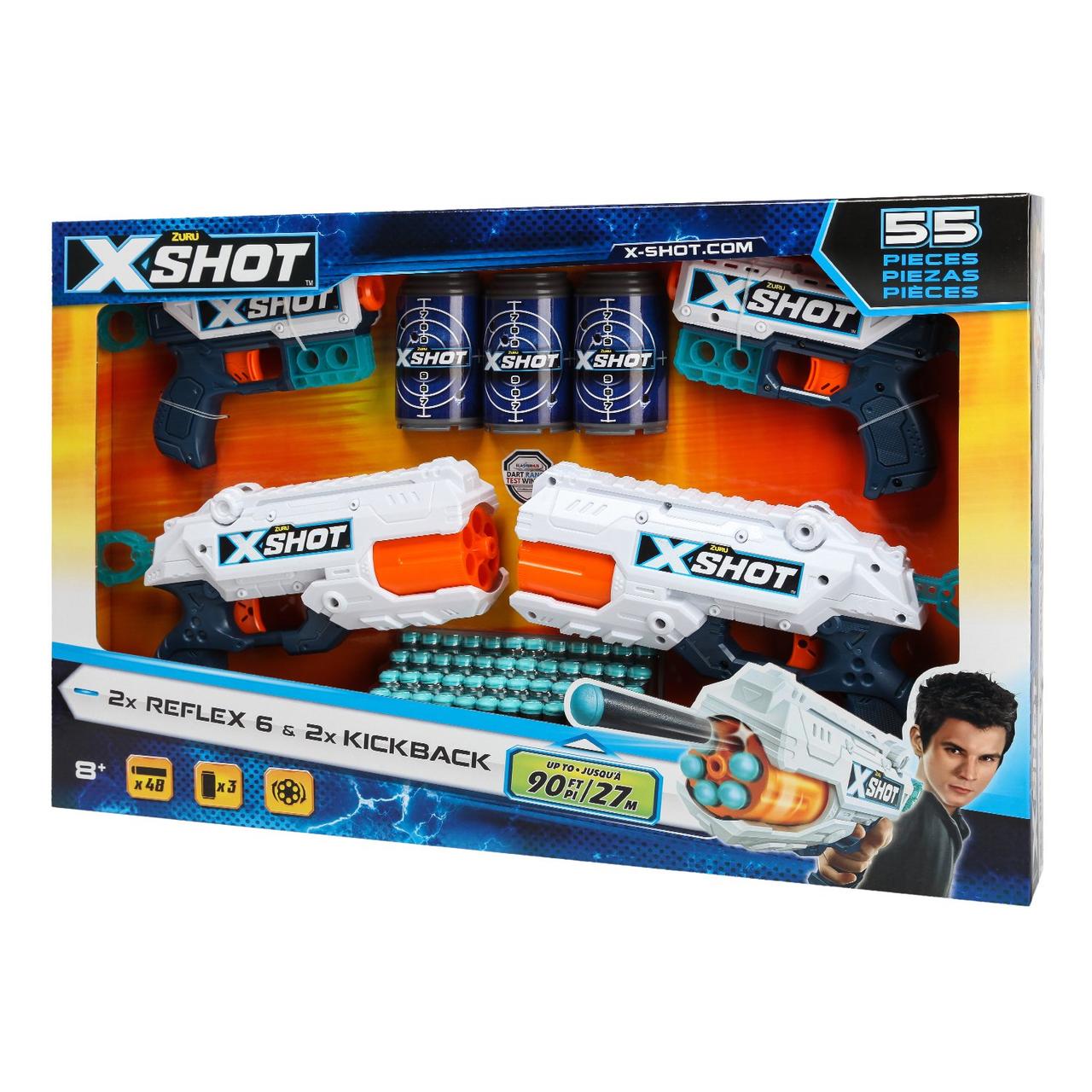 Набор для стрельбы X-SHOT Combo 36234
