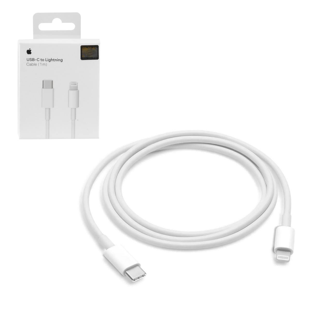 Кабель Type-C to Lightning Apple MQGJ2ZM/A 1m, Original, White