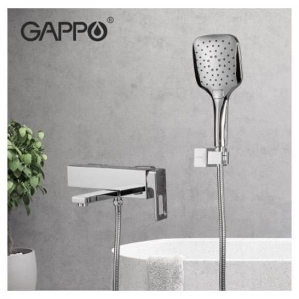 Смеситель для ванны GAPPO g3018 хром