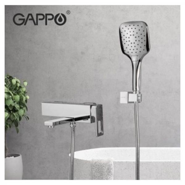 Смеситель для ванны Gappo хром G3018