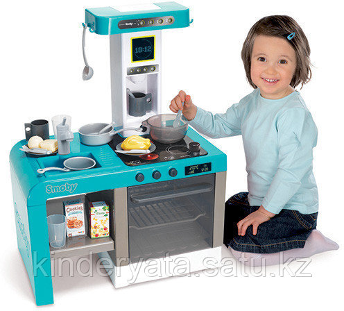 Детская электронная кухня Tefal Cheftronic, кипение, свет, звук Smoby
