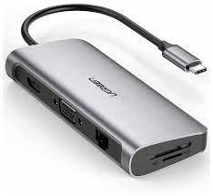 Адаптер Ugreen 80133 USB Type-C хаб 10 в 1 - фото 2 - id-p91223022