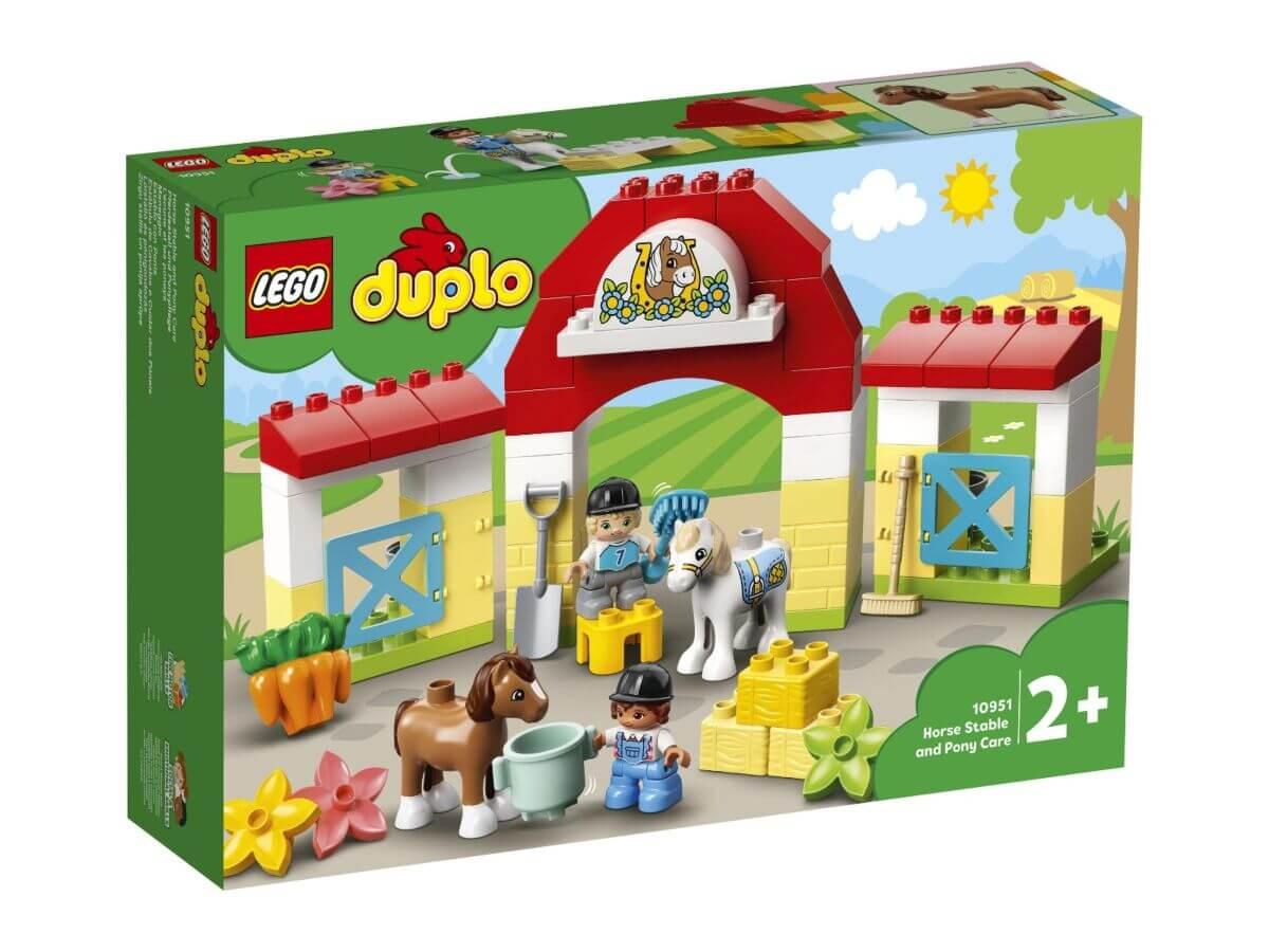 LEGO DUPLO Town Конюшня для лошади и пони