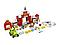 LEGO DUPLO Town Фермерский трактор сарай и животные, фото 2