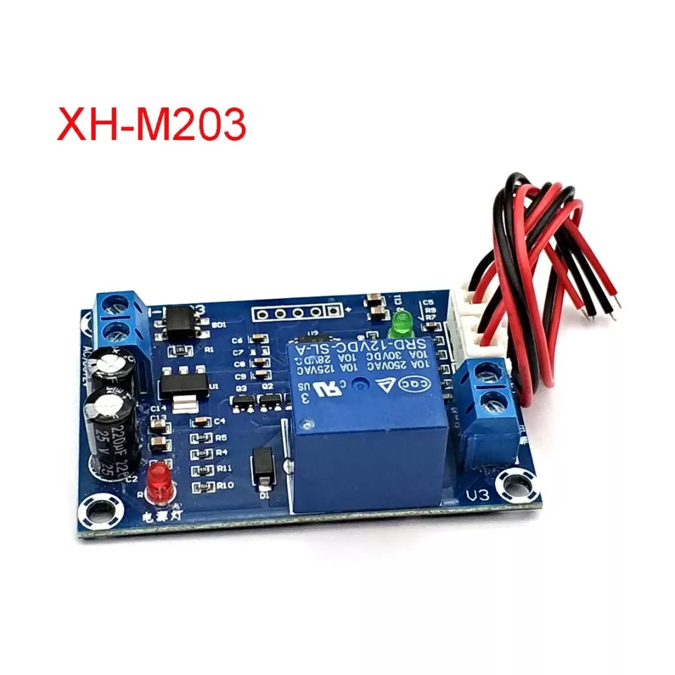 Контроллер уровня воды XH-M203 12V,10А без корпуса (автоматический ...
