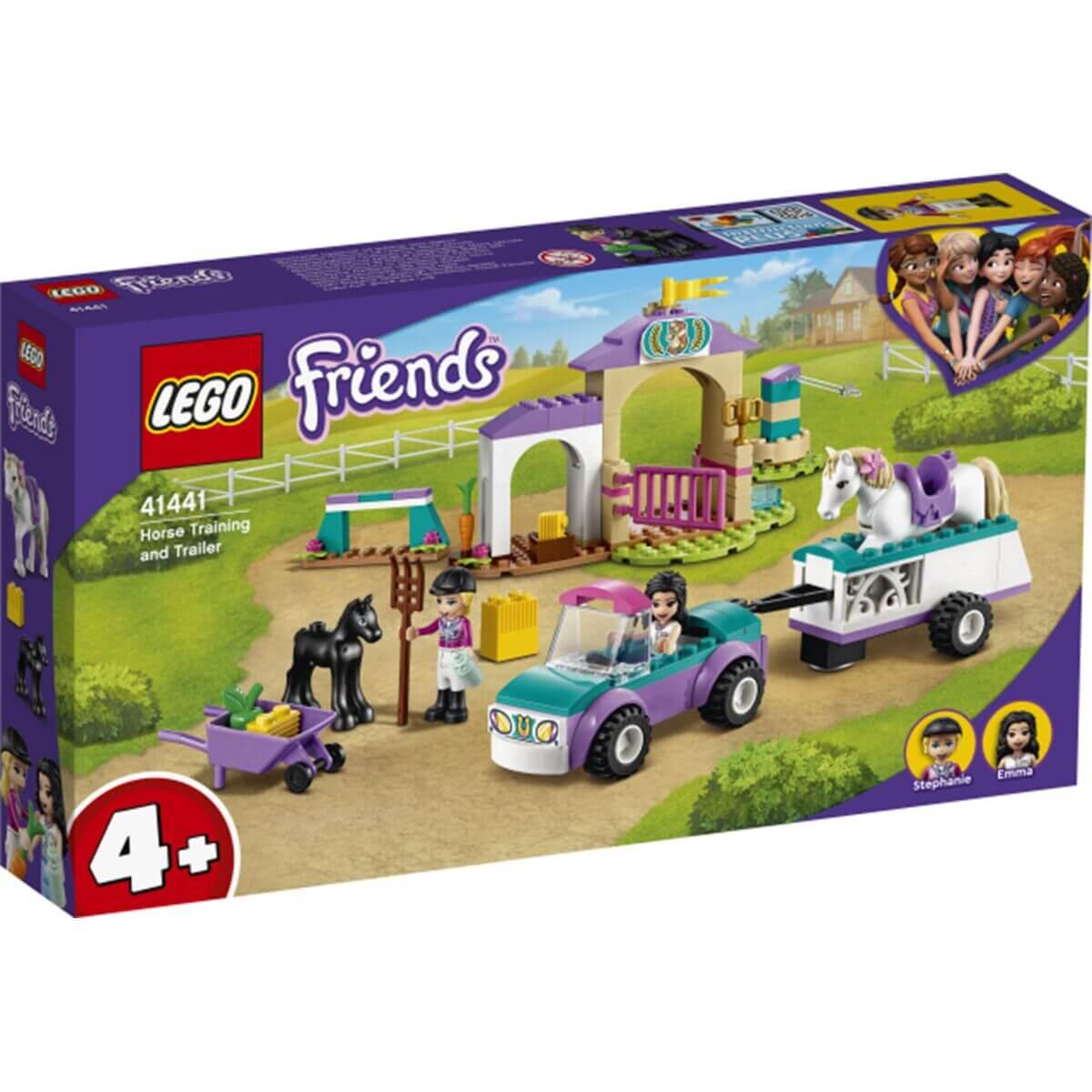 LEGO Friends Тренировка лошади и прицеп для перевозки - фото 1 - id-p91228648