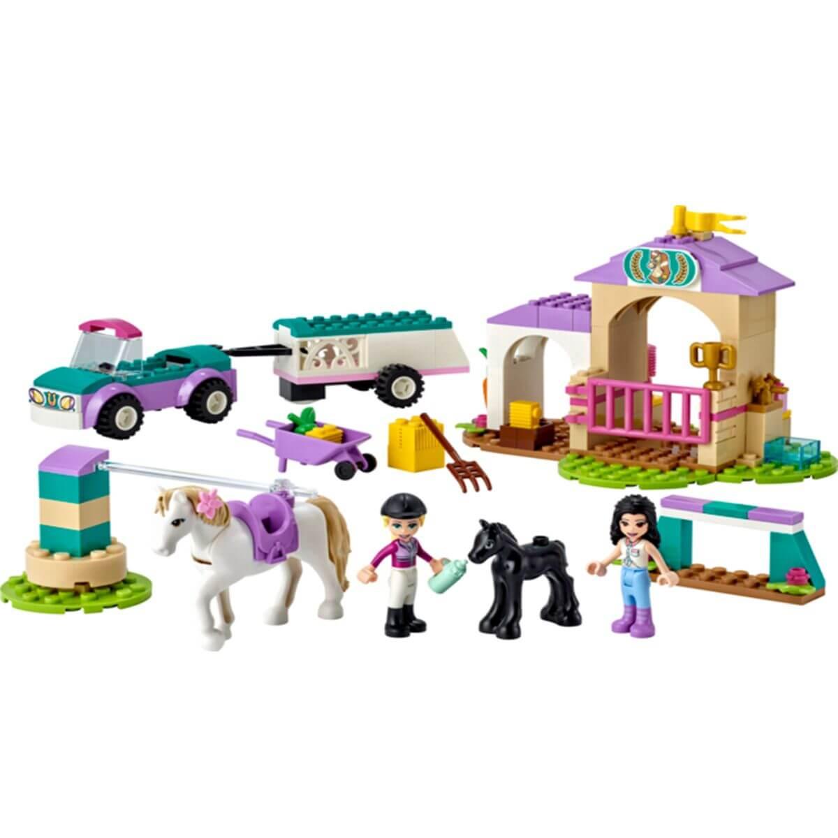 LEGO Friends Тренировка лошади и прицеп для перевозки
