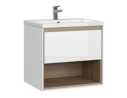 Тумба Cersanit под раковину подвесная LOUNA 60 58*45*54 для COMO 60 белый(62707)