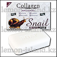 Мыло отбеливающее с коллагеном Collagen Deep Cleansing от Pei Mei.