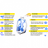Маска для снорклинга Tribord Easybreath, L-XL, зеленый, фото 7
