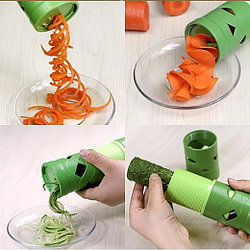 Нож для фигурной нарезки овощей и фруктов Veggie Twister