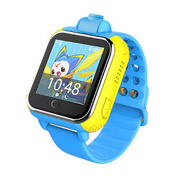 Детские GPS часы Smart Baby Watch GW1000, голубые
