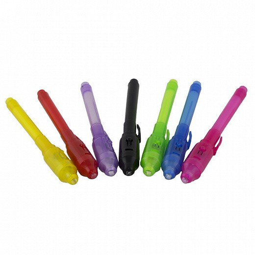 Ручка-шпион Good Mood (Гуд Муд) с невидимыми чернилами и УФ фонариком - фото 1 - id-p91235068