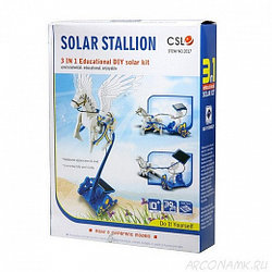Конструктор на солнечной батарее Solar Stallion 3 в 1 (Пламенный Пегас)