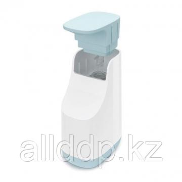 Диспенсер для жидкого мыла Compact Soap Pump, 350 мл, серо-голубой