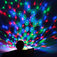 Лампа-ночник хрустальный шар микс, 220V