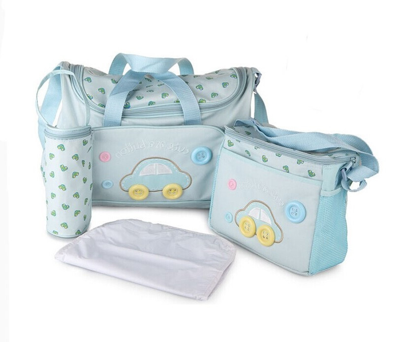 Комплект сумок для мамы Cute as a Button, 3 шт, голубой