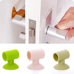 Анти-Стук для дверной ручки Doorknob Protector, цвет микс