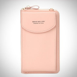 Женская сумочка-портмоне  Forever Baellery, розовый