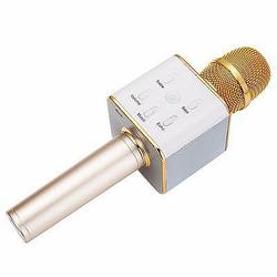 Беспроводной караоке микрофон Tuxun Q7 - Gold