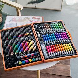 Набор для рисования Artistic Set 150 в деревянном кейсе