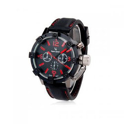 Стильные спортивные часы Nexer V6 красное на черном