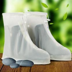 Защитные чехлы для обуви от грязи и дождя для взрослых, белый