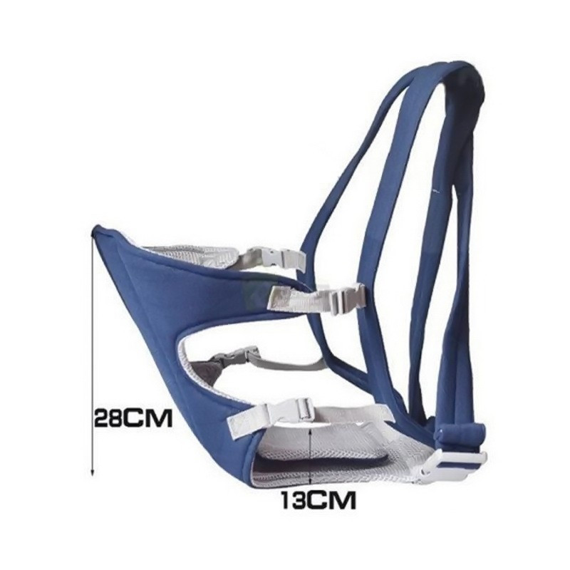 Рюкзак-слинг для переноски ребенка Baby Carriers, 3-12 месяцев, синий