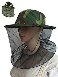Антимоскитная комуфляжная шляпа - 100% защита