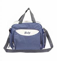 Компактная сумка для мамы Baby, 36х9х26 см, синий