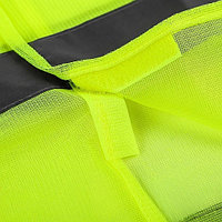 Жилет сигнальный светоотражающий, класс 3, размер 4XL, лимонный