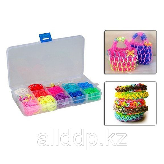 Радужки (Rainbow Loom) - набор для вязания из резинок