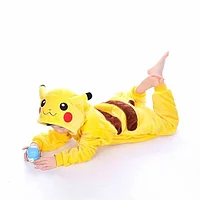 Пижама кигуруми Пикачу, детский, размер 105