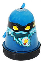 Лизун Slime Ninja, светится в темноте, синий, 130 г