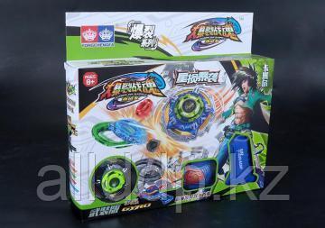 Волчок с улучшенным пусковым механизмом Beyblade Gale Chop, зелёный