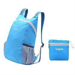 Водонепрницаемый складной тканевый рюкзак Tuban, голубой