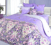ТексДизайн Комплект постельного белья "Мадонна"  2 спальный евро, перкаль