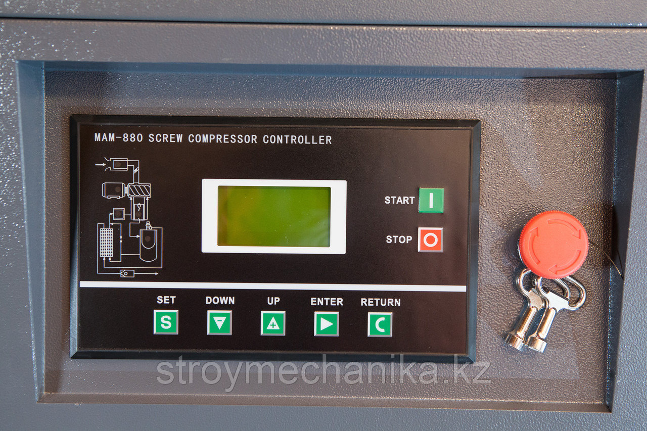 Винтовой компрессор Crossair CA 11-10 RA (1,5 м3/мин, 11 кВт) - фото 4 - id-p91248849