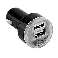Автомобильное зарядное устройство, 2x USB car charger 5V 2.1A Арт.2189