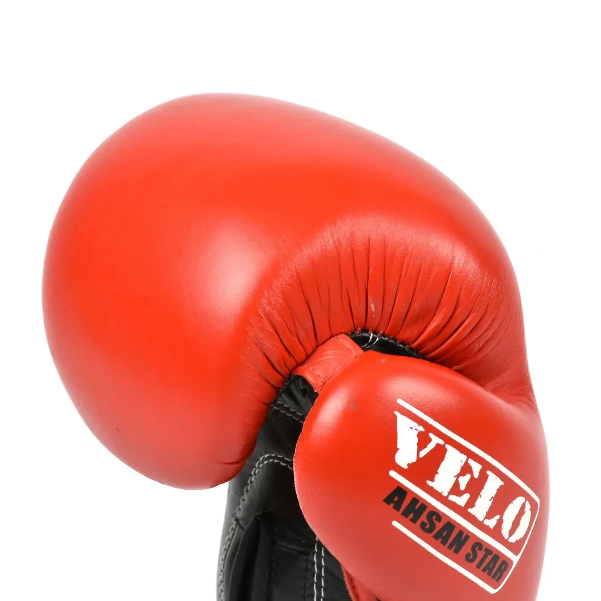 Бокс перчатки Velo AIBA (кожа-красный) 12 OZ - фото 3 - id-p89217641