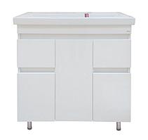 Фостер - 80 Тумба напольная с 2 ящ. белая