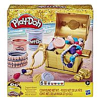 Hasbro Play-Doh Play-Doh ойын жинағы Қазына сандығы, Плей-До