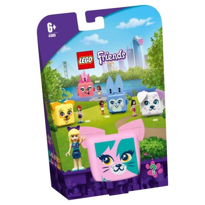 LEGO Friends Кьюб Стефани с котёнком