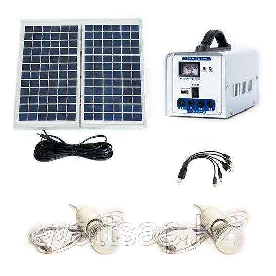 Солнечная электростанция SPS1212, 3 LED лампы в комплекте, аккумулятор 12 Ач - фото 4 - id-p91251194
