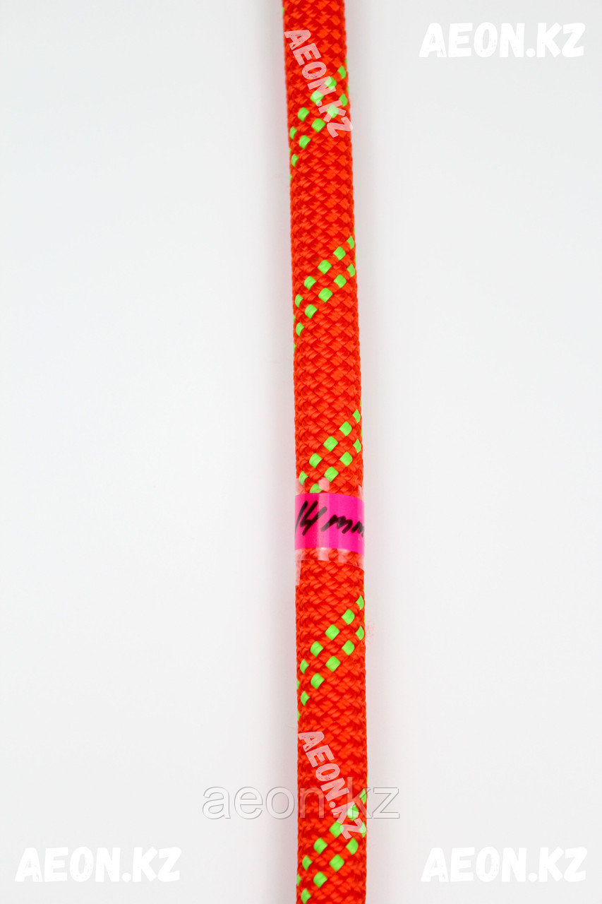 Альпинистская веревка 14 мм Оранжево-зеленый - фото 3 - id-p91178747