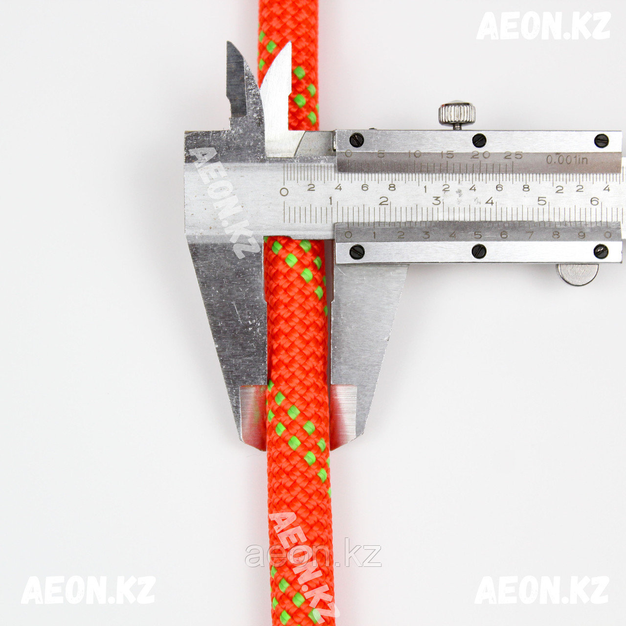 Альпинистская веревка 12 мм Оранжево-зеленый - фото 1 - id-p91251240