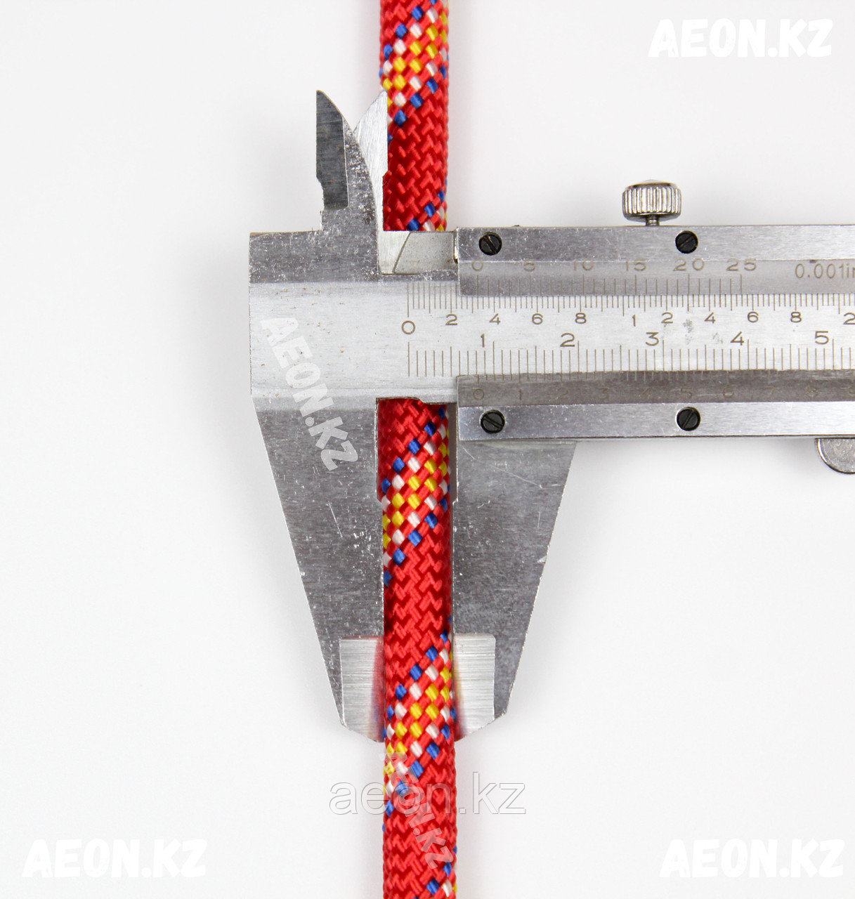 Альпинистская веревка 8 мм Красный/разноцветный - фото 2 - id-p91251414