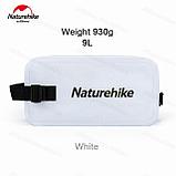 Водонепроницаемая сумка для плавательных принадлежностей 9 л белый/черный/желтый Naturehike NH20SN006, фото 2