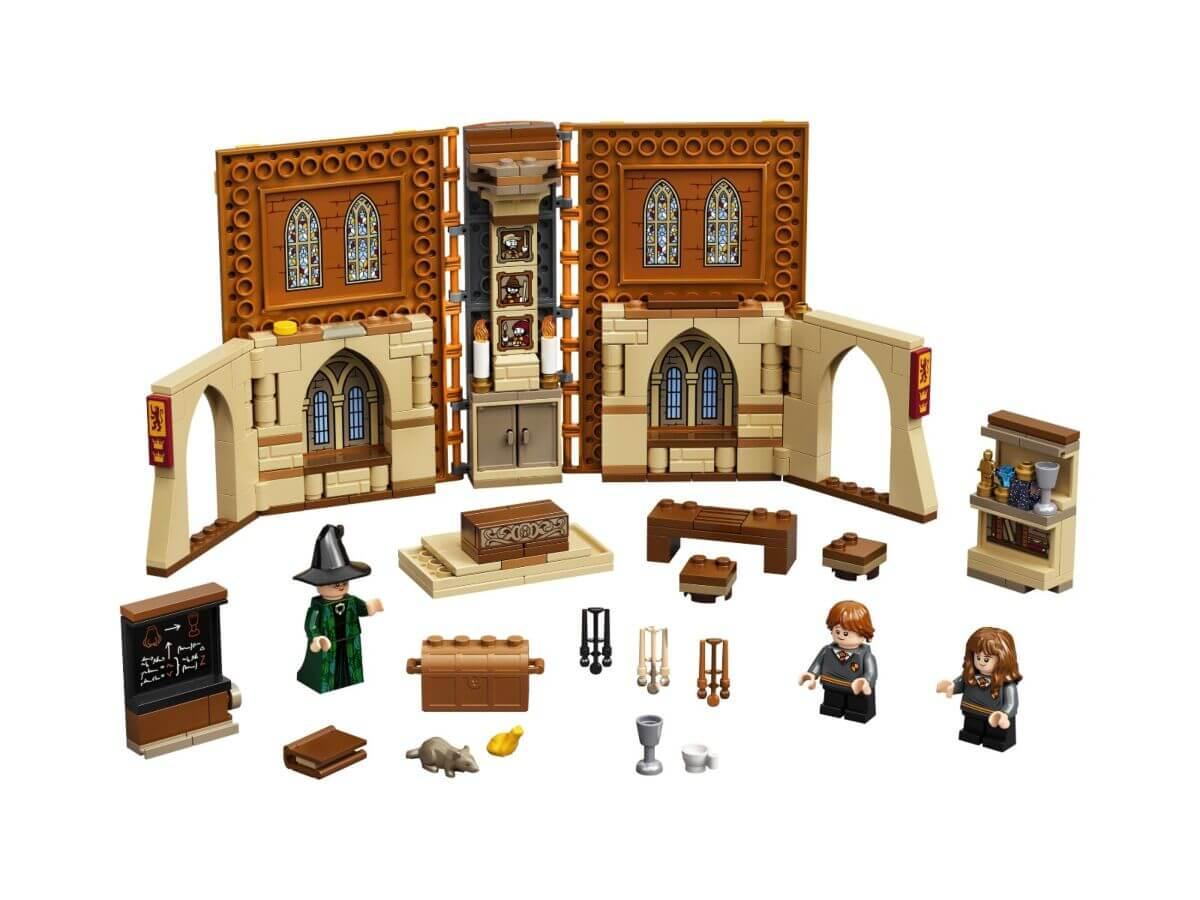 LEGO Harry Potter Учёба в Хогвартсе Урок трансфигурации